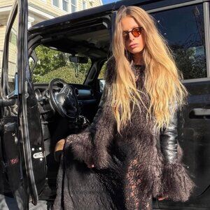 Charlotte Simone Iggy Jacket Size L NWT